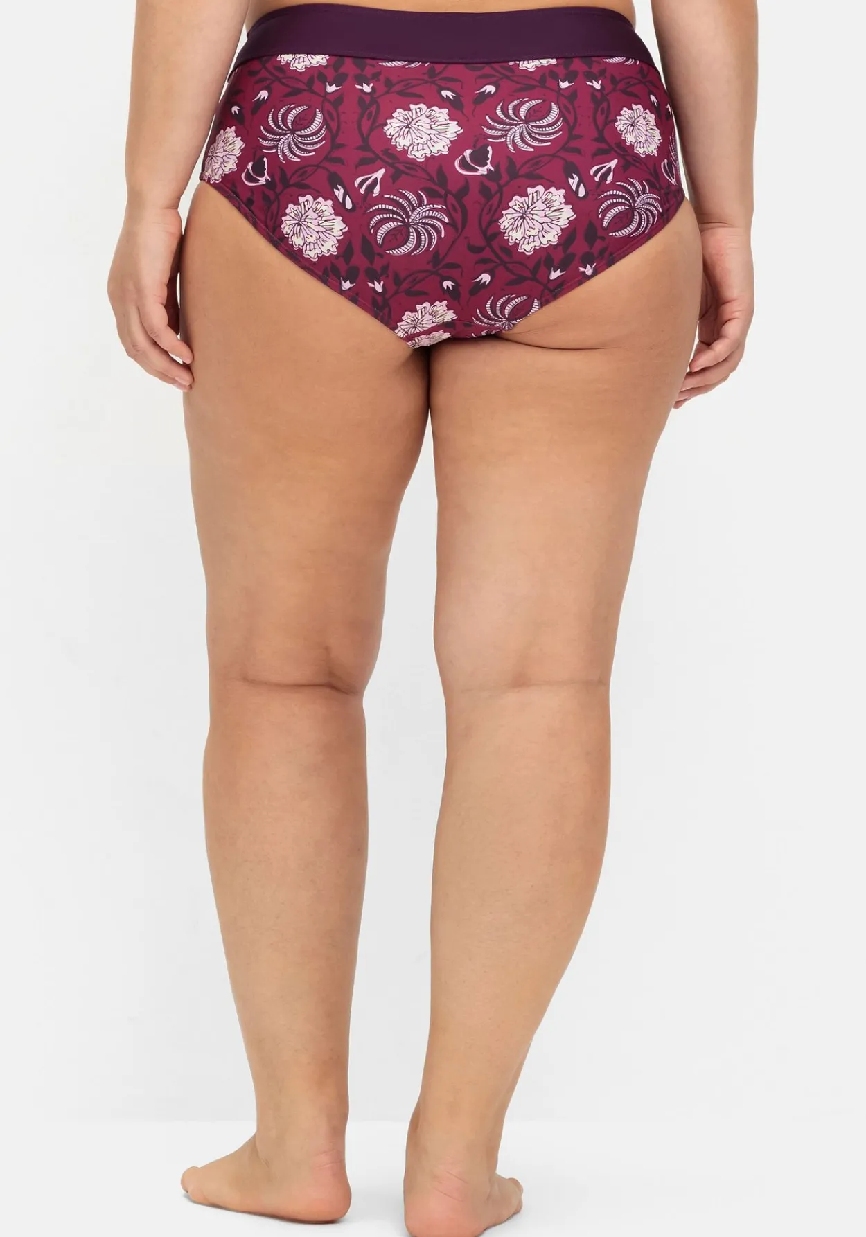 Bikinihose mit Blumendruck und Shaping-Einsatz<sheego by Joe Browns Sale