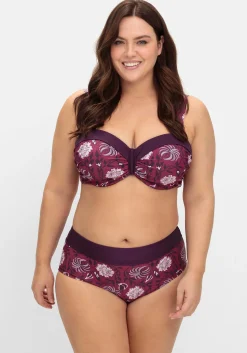 Bikinihose mit Blumendruck und Shaping-Einsatz<sheego by Joe Browns Sale