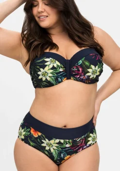 Bikinihose mit Blumendruck und Shaping-Einsatz<sheego by Joe Browns Clearance