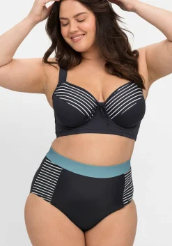 Bikini-Oberteil mit Bügeln, im Streifen-Design<sheego Online