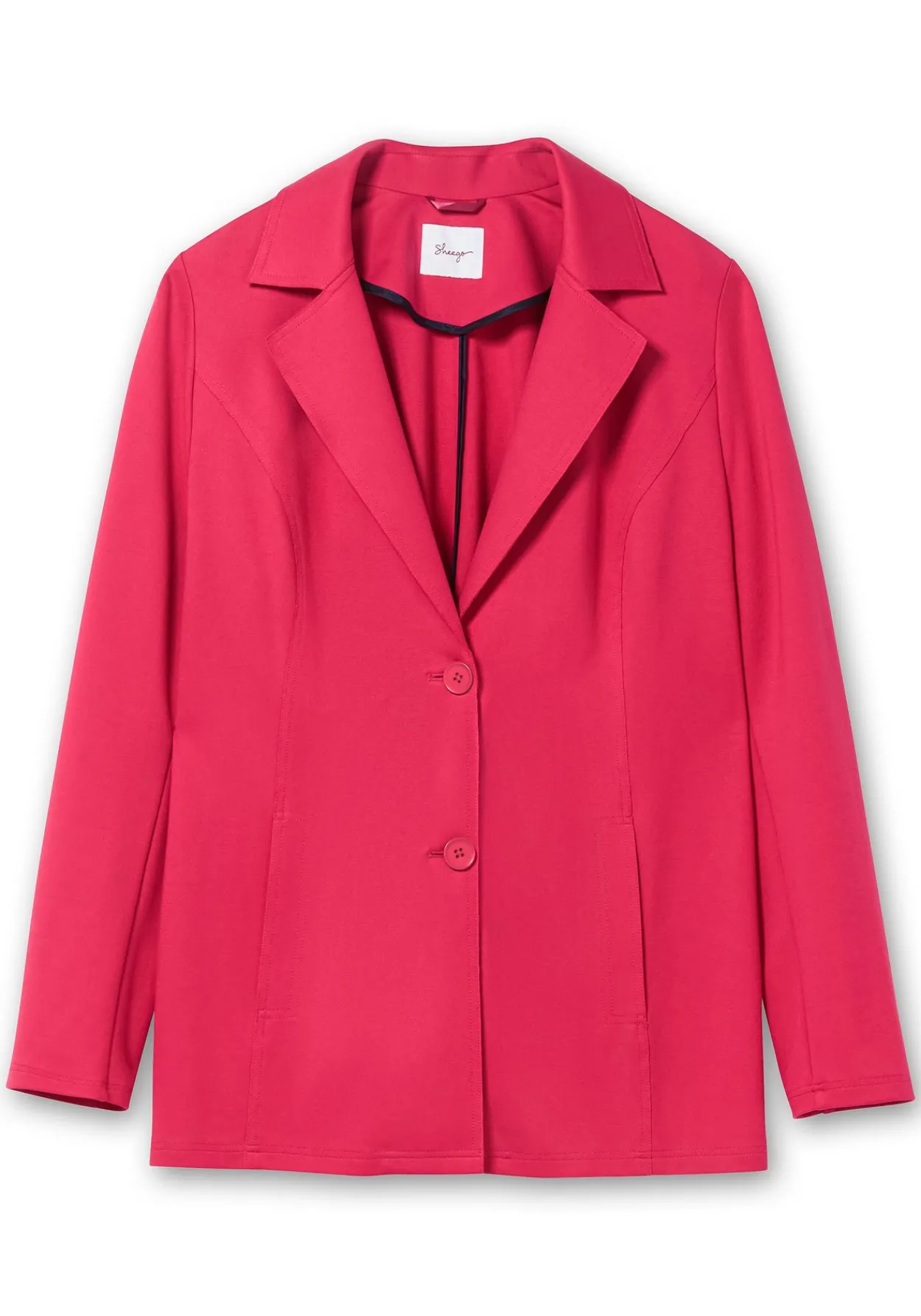Blazer aus Milano-Ripp, mit Reverskragen<sheego Outlet