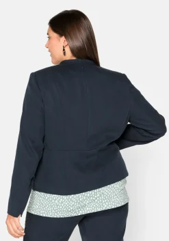 Blazer in Kurzform mit tiefem Reverskragen<sheego Hot