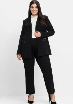 Blazer mit Reißverschluss-Taschen<sheego Clearance