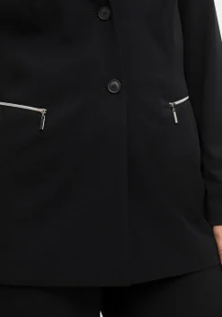 Blazer mit Reißverschluss-Taschen<sheego Clearance