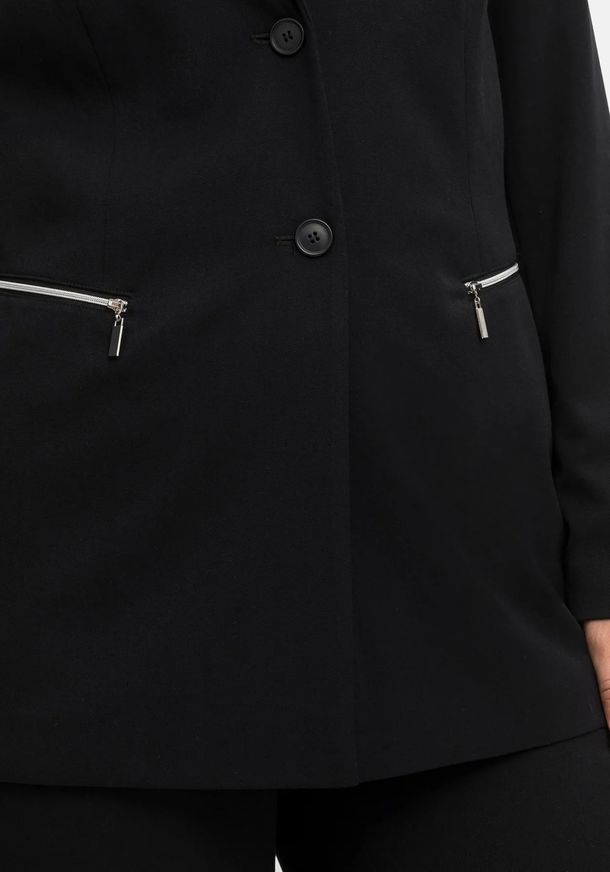 Blazer mit Reißverschluss-Taschen<sheego Clearance