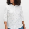 Bluse aus Lochspitze, mit Rüschen-Details<sheego Sale