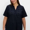 Bluse aus Lochspitze, mit V-Schlitz<sheego Sale