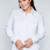 Bluse in leicht tailliertem Schnitt, mit Stretchanteil<sheego Hot