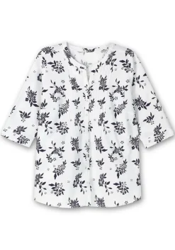 Bluse mit Biesen und Blumenprint<sheego Fashion