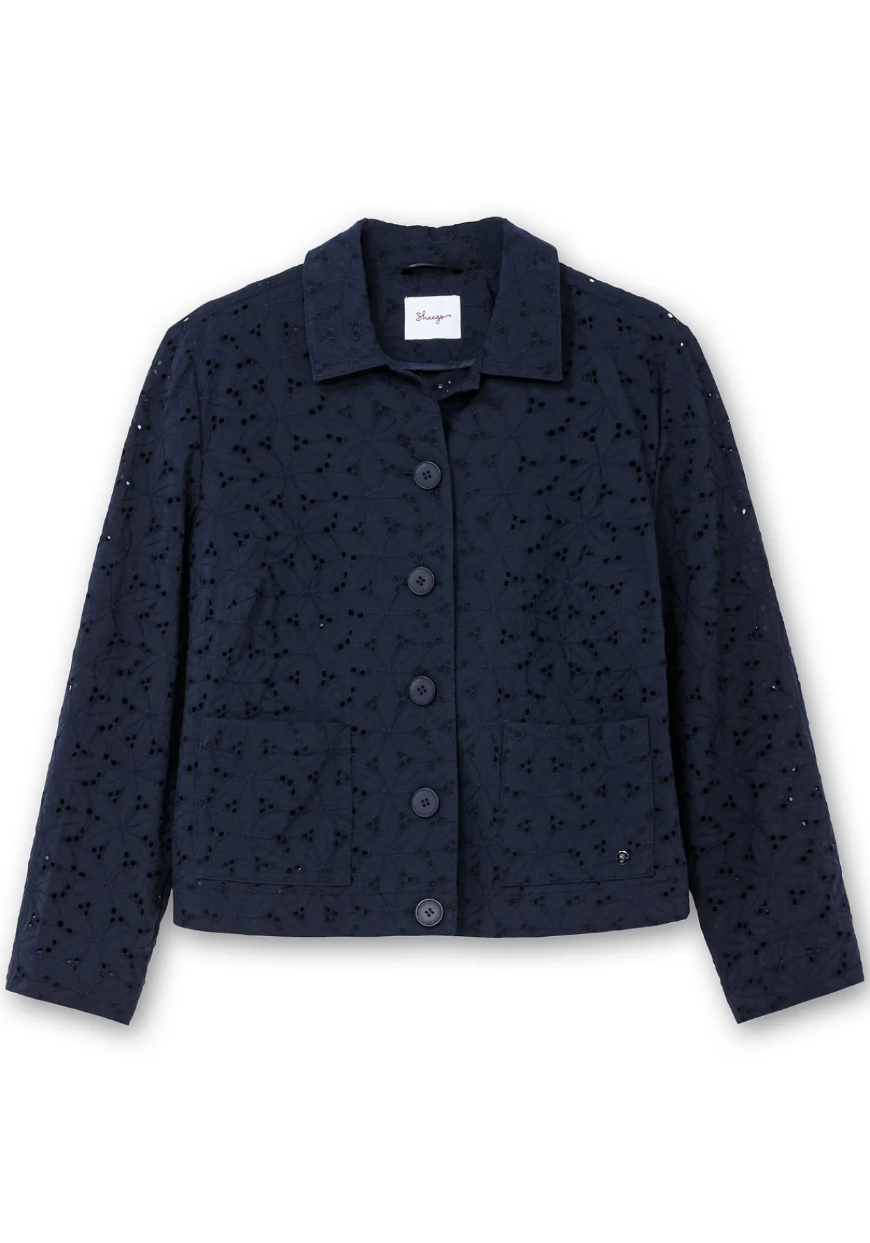 Blusenjacke aus Lochspitze<sheego Sale