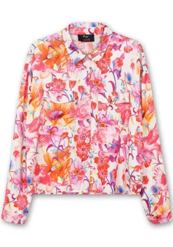 Blusenjacke mit Blumenprint, aus Viskose<sheego loves miss goodlife Clearance