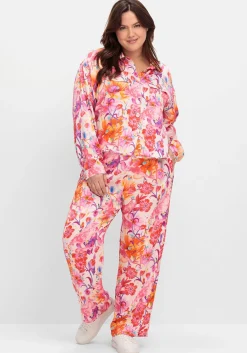 Blusenjacke mit Blumenprint, aus Viskose<sheego loves miss goodlife Clearance