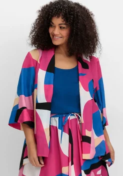 Blusenjacke mit Grafikprint, in offener Form<sheego Best