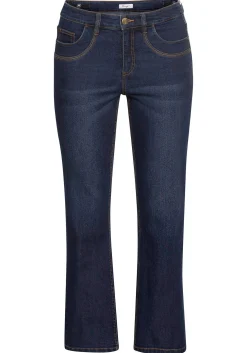 Bootcut Jeans mit innen regulierbarer Bundweite<sheego Outlet