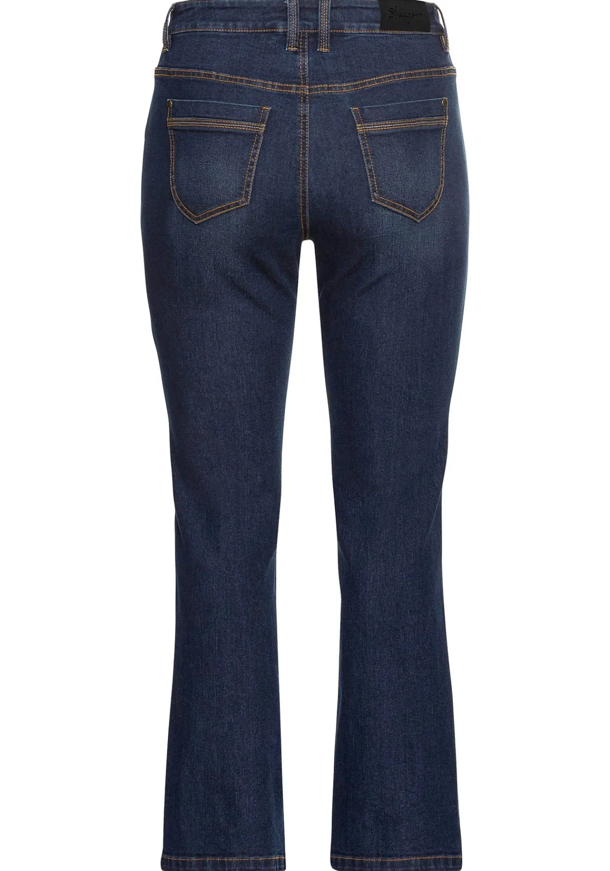 Bootcut Jeans mit innen regulierbarer Bundweite<sheego Outlet