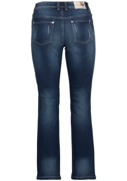 Bootcut Stretch-Jeans im Used-Look<sheego by Joe Browns Outlet