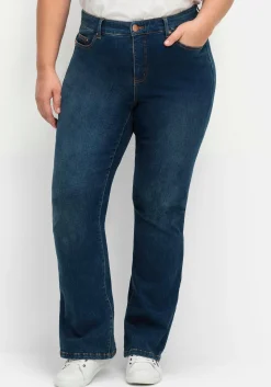 Bootcut Stretch-Jeans mit Bodyforming-Effekt<sheego Hot