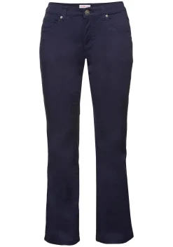 Bootcut-Hose aus elastischem Baumwoll-Twill<sheego Sale