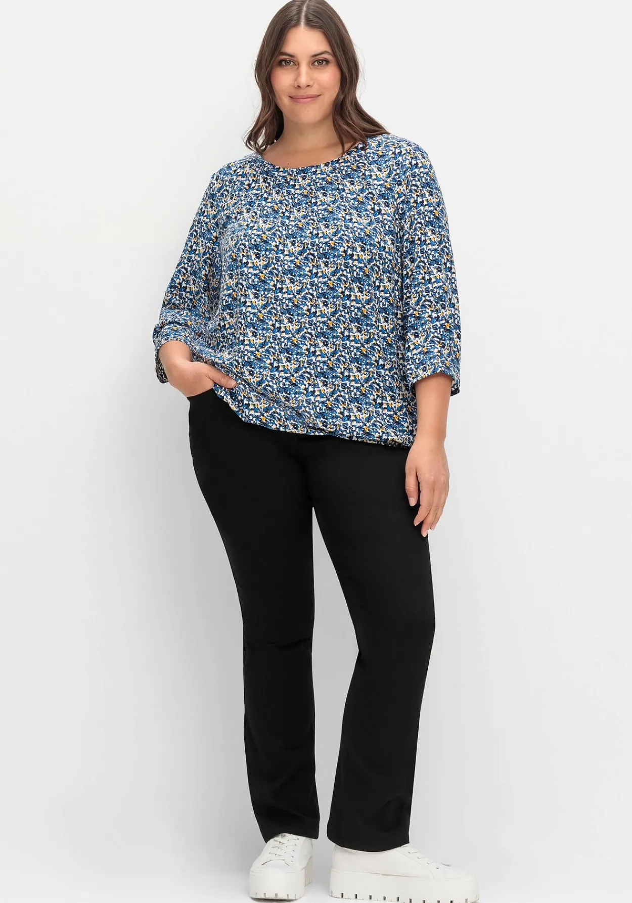 Bootcut-Hose im Curvy-Schnitt SUSANNE<sheego New