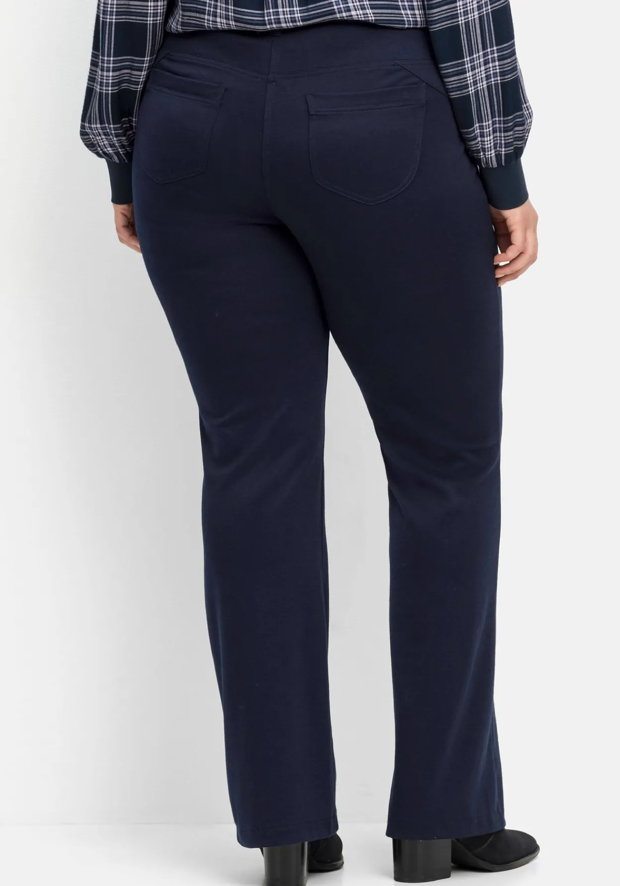 Bootcut-Hose in Five-Pocket-Form, elastische Qualität<sheego Sale