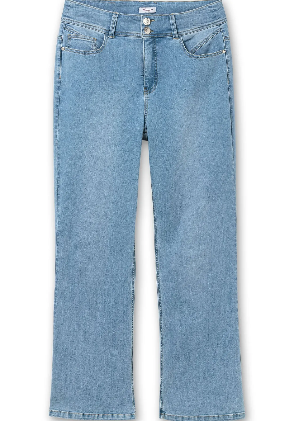 Bootcut-Jeans im Curvy-Schnitt MANUELA<sheego Online