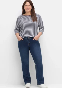 Bootcut-Jeans in Curvy-Schnitt SUSANNE<sheego New