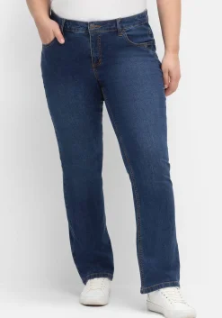 Bootcut-Jeans in Curvy-Schnitt SUSANNE<sheego New
