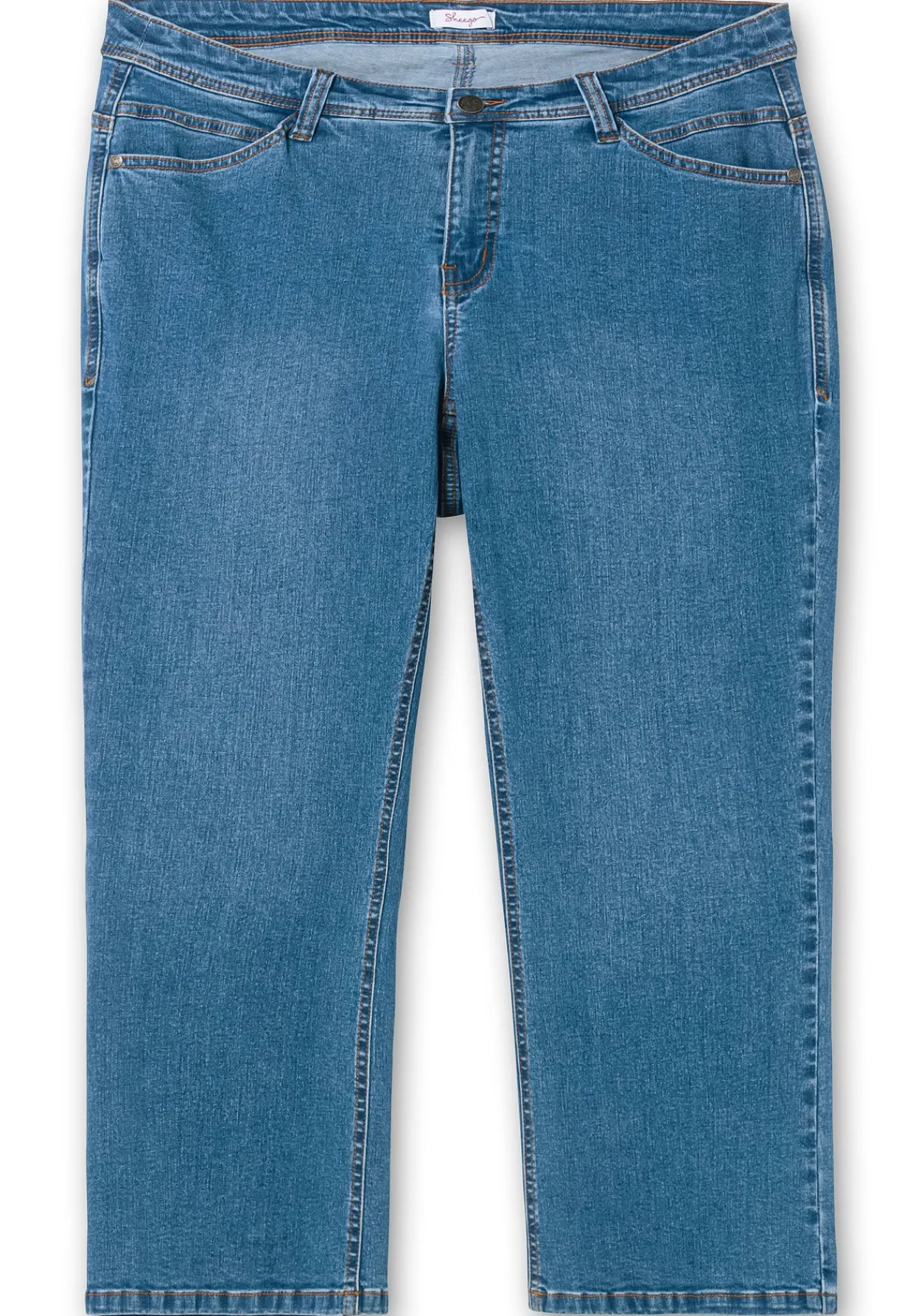Bootcut-Jeans in 7/8-Länge, Curvy-Schnitt VERENA<sheego Clearance
