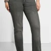 Bootcut-Jeans in 5-Pocket-Form, mit Used-Effekten<sheego Discount