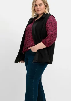 Bootcut-Jeans mit Catfaces und Shaping-Einsatz<sheego Outlet
