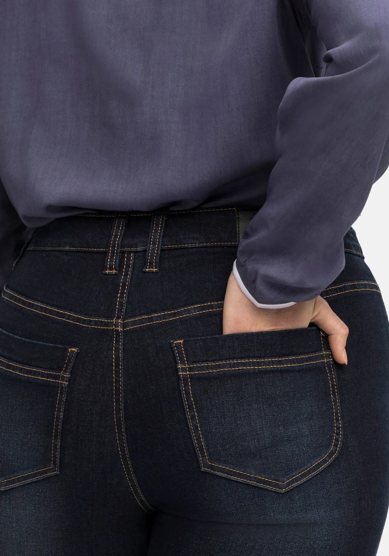 Bootcut-Jeans mit 3D-Catfaces<sheego New