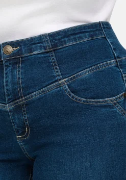 Bootcut-Jeans mit hohem Bund, im Curvy-Schnitt ANNE<sheego Sale