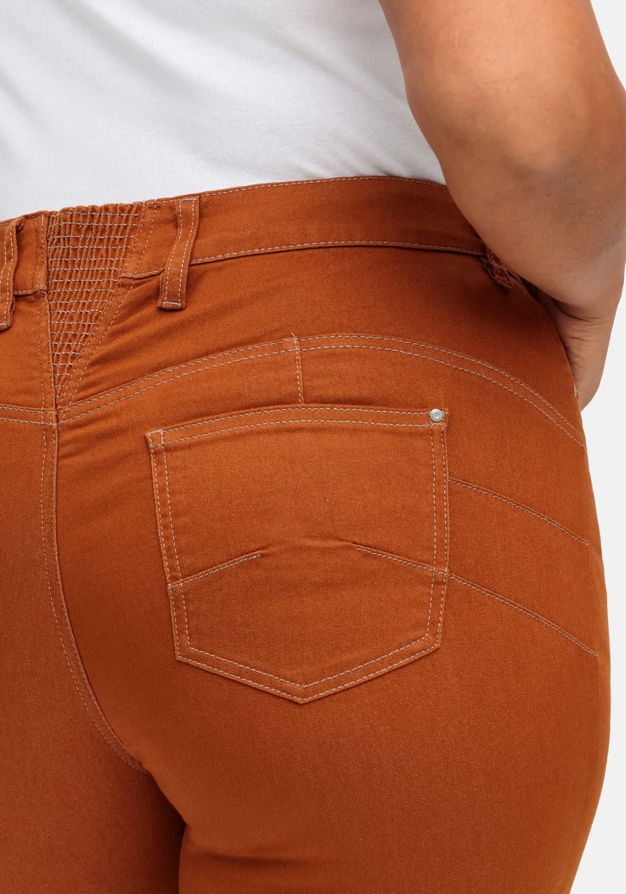 Bootcut-Jeans mit Push-up-Effekt<sheego Discount