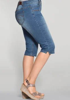 Caprijeans in schmaler, knielanger Form<sheego New