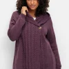 Cardigan mit Kapuze und Knopfverschluss<sheego by Joe Browns Discount