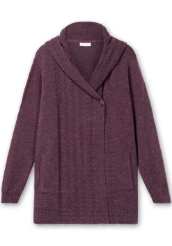 Cardigan mit Kapuze und Knopfverschluss<sheego by Joe Browns Discount