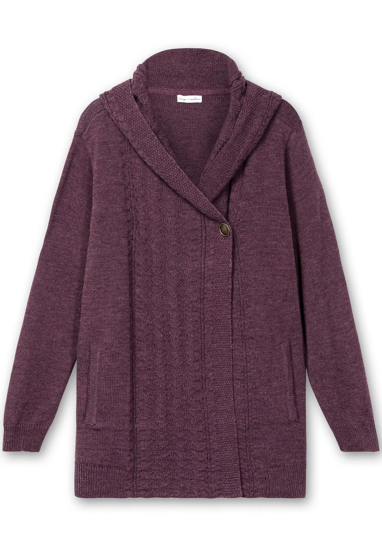Cardigan mit Kapuze und Knopfverschluss<sheego by Joe Browns Discount
