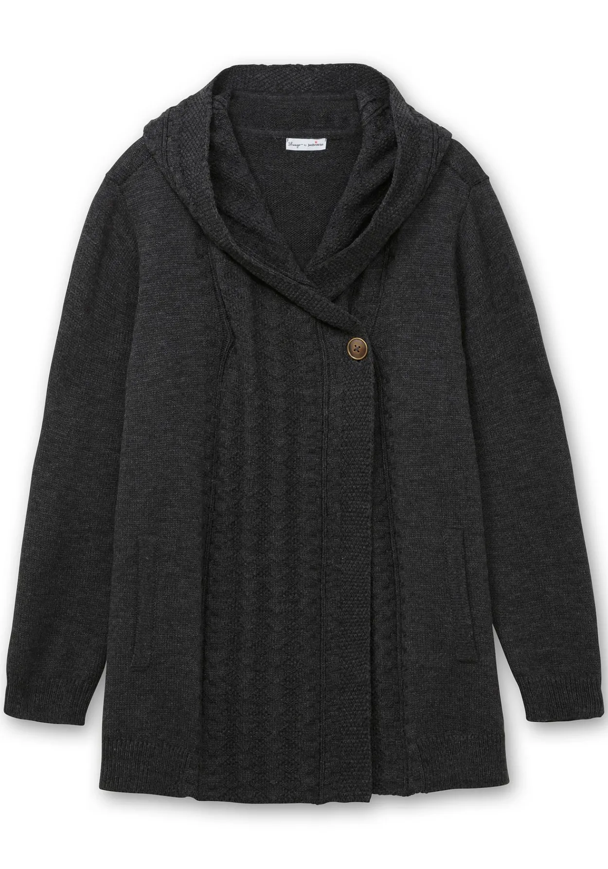Cardigan mit Kapuze und Knopfverschluss<sheego by Joe Browns New