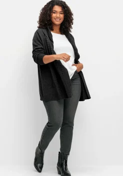 Cardigan mit Kapuze und Knopfverschluss<sheego by Joe Browns New