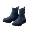 Chelsea-Boots aus Velourslederimitat<sheego New