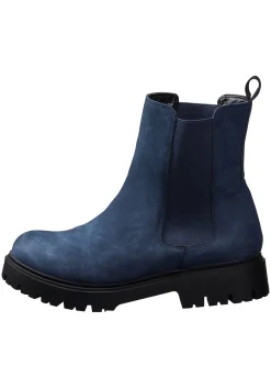 Chelsea-Boots aus Velourslederimitat<sheego New