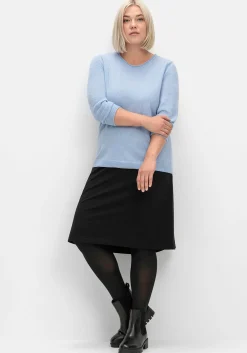 Chelsea-Boots mit stark profilierter Sohle, aus Leder<sheego New