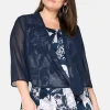 Chiffon-Bolero im Zipfellook<sheego Best