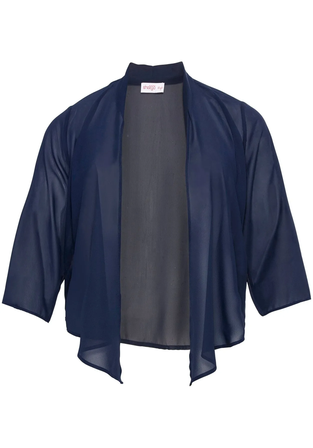 Chiffon-Bolero im Zipfellook<sheego Best