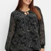 Chiffontunika in Petite Passform, mit Blumenprint<sheego Clearance