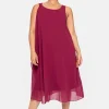 Cocktailkleid aus Chiffon, in A-Linie<sheego Sale