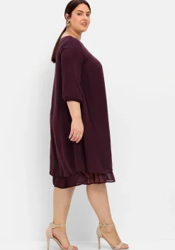 Cocktailkleid aus Chiffon, im Lagenlook<sheego Online