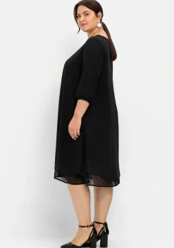 Cocktailkleid aus Chiffon, im Lagenlook<sheego Discount