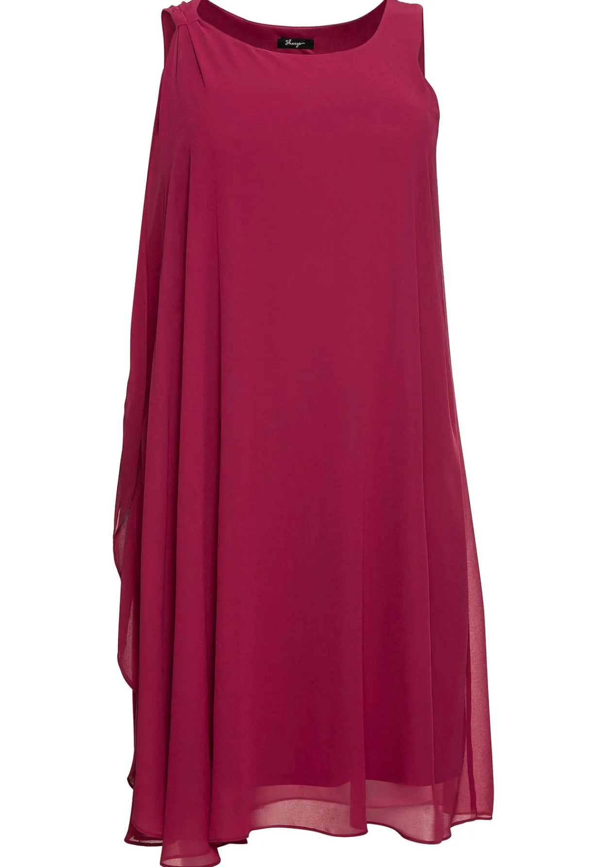 Cocktailkleid aus Chiffon, in A-Linie<sheego Sale