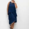 Cocktailkleid im Layerlook, mit Pailletten<sheego Hot